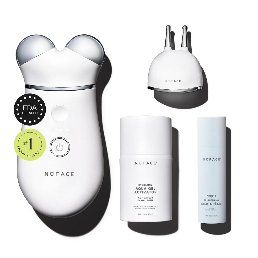 NuFACE TRINITY + and Effective Lip &amp; Eye Attachment