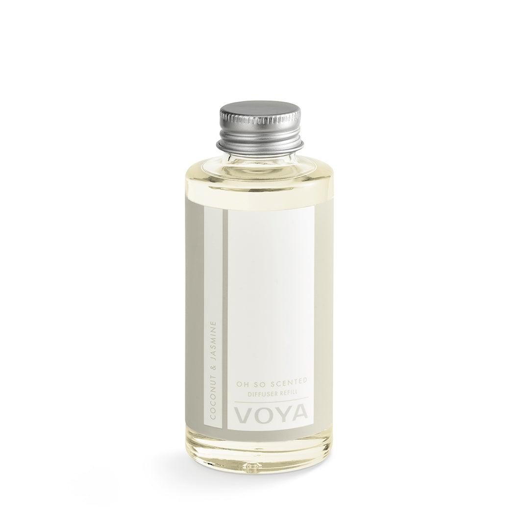 VOYA Oh So Scented Reed Diffuser Refill - Coconut & Jasmine