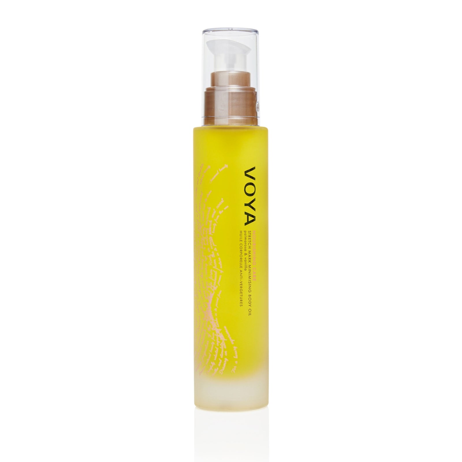 VOYA Nourishing Care - Stretch Mark Minimising Body Oil on a white background