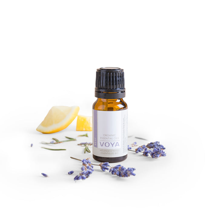 VOYA Rest - Organic Lavender & Rosemary Essential Oil