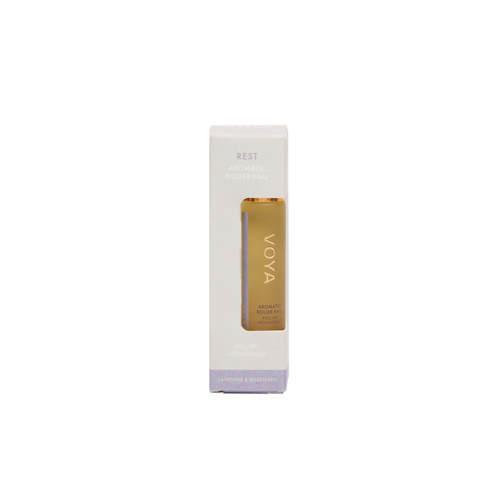 VOYA Rest Roller Ball - Organic Lavender & Rosemary Essential Oil