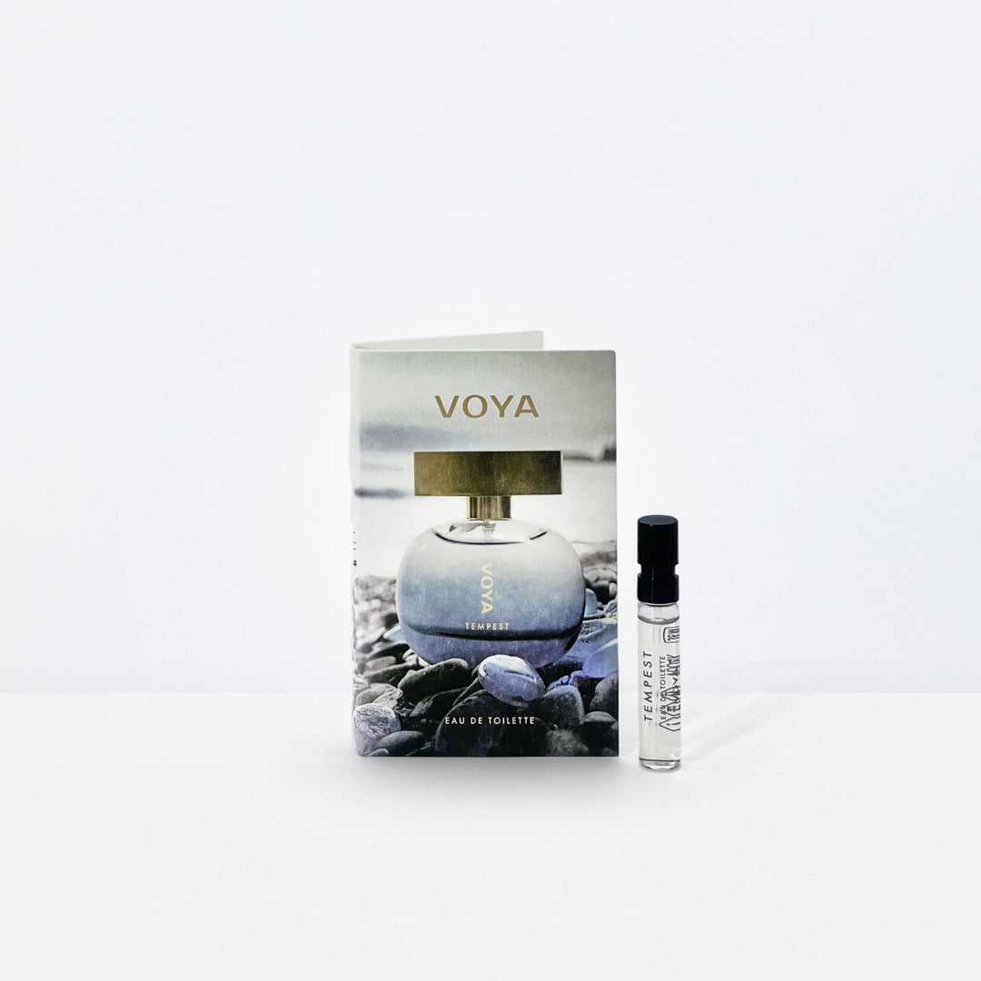 VOYA Tempest - Eau de Toilette sample size on a white background