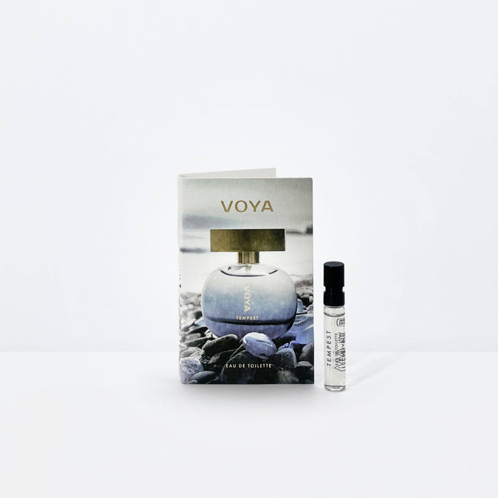 VOYA Tempest - Eau de Toilette sample size on a white background