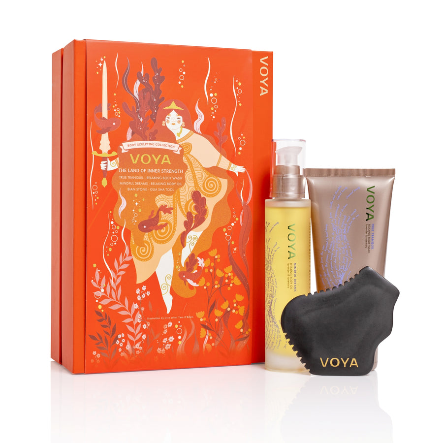 VOYA The Land of Inner Strength: Body Sculpting Collection on white background