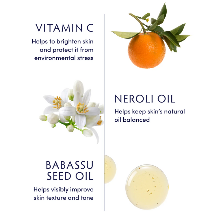 Naturopathica Vitamin C  & Neroli Dry Body Oil ingredients