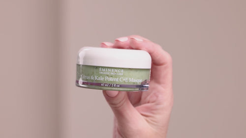 Eminence Organics Citrus & Kale Potent C+E Masque video