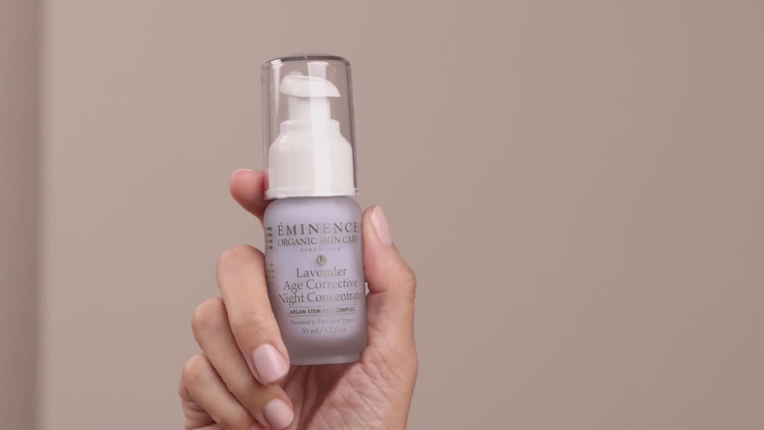 Eminence Organics Lavender Age Corrective Night Concentrate video