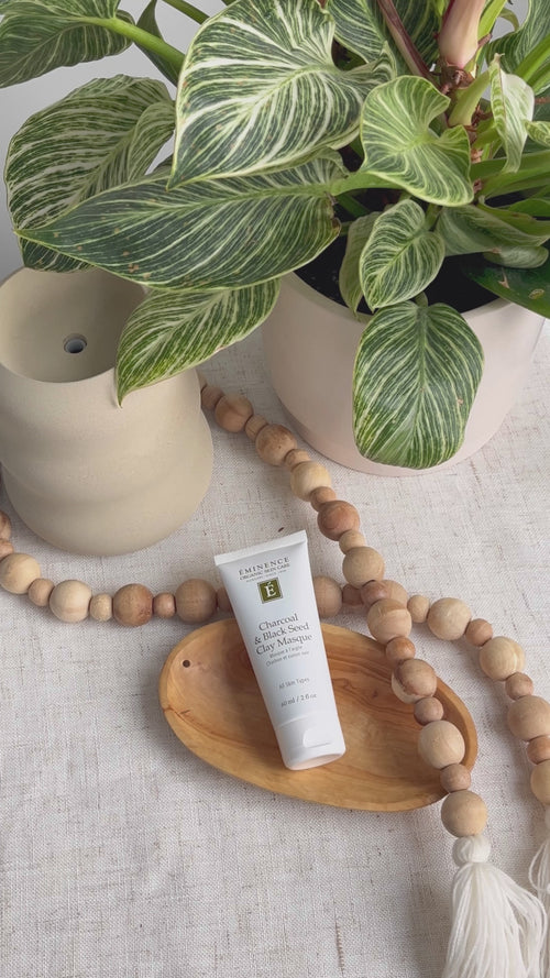 Eminence Organics Charcoal & Black Seed Clay Masque social media video