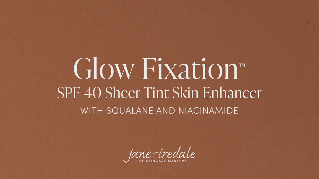 Jane Iredale Glow Fixation SPF 40 Sheer Tint Skin Enhancer with Squalane &amp; Niacinamide