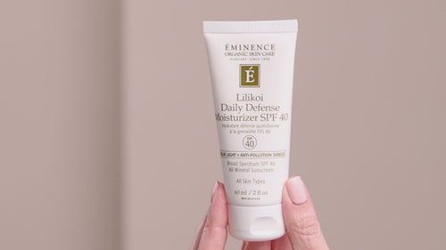 Eminence Organics Lilikoi Daily Defense Moisturizer SPF 40 video