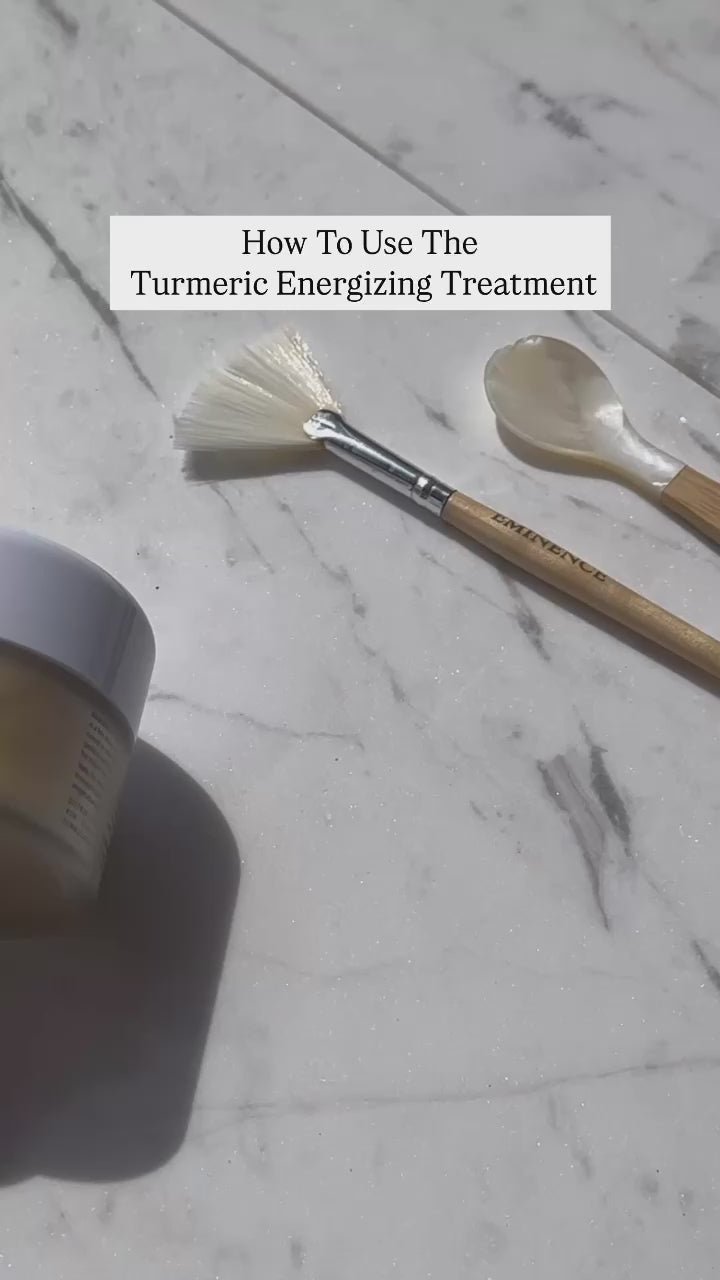 How To Use The Eminence Organics Turmeric Energizing Treatment