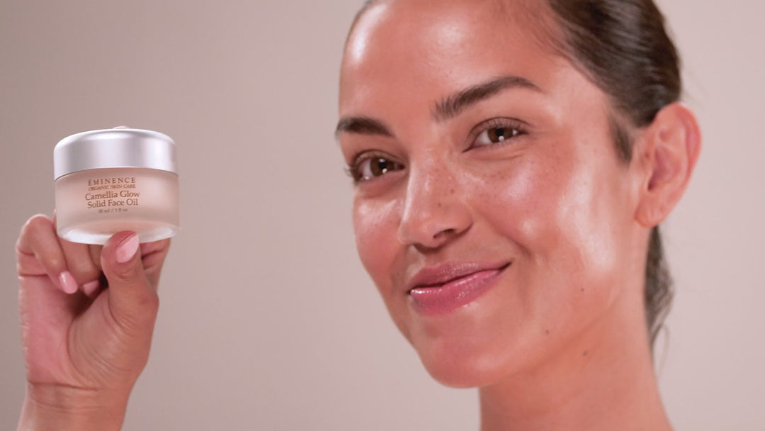 Eminence Organics Camellia Glow Solid Face Oil