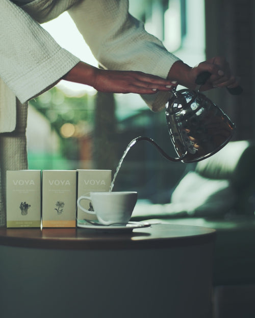 voya organic tea collection video