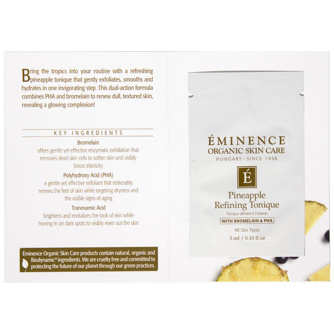 Eminence Organics Pineapple Refining Tonique sample size