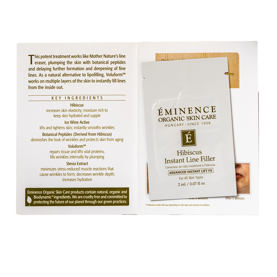 Eminence Organics Hibiscus Instant Line Filler, 0.33 Ounce – Natural ...