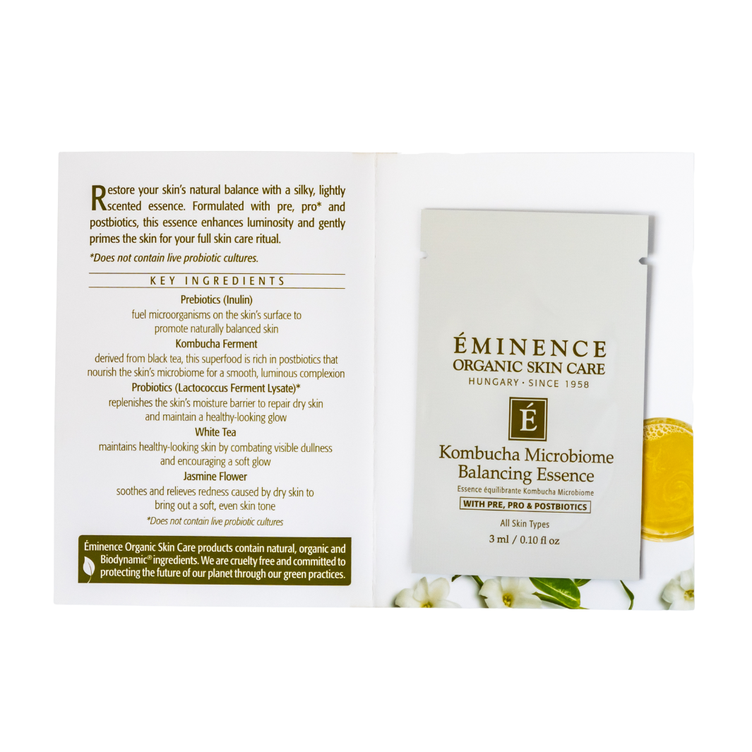 eminence organics kombucha balancing essence sample