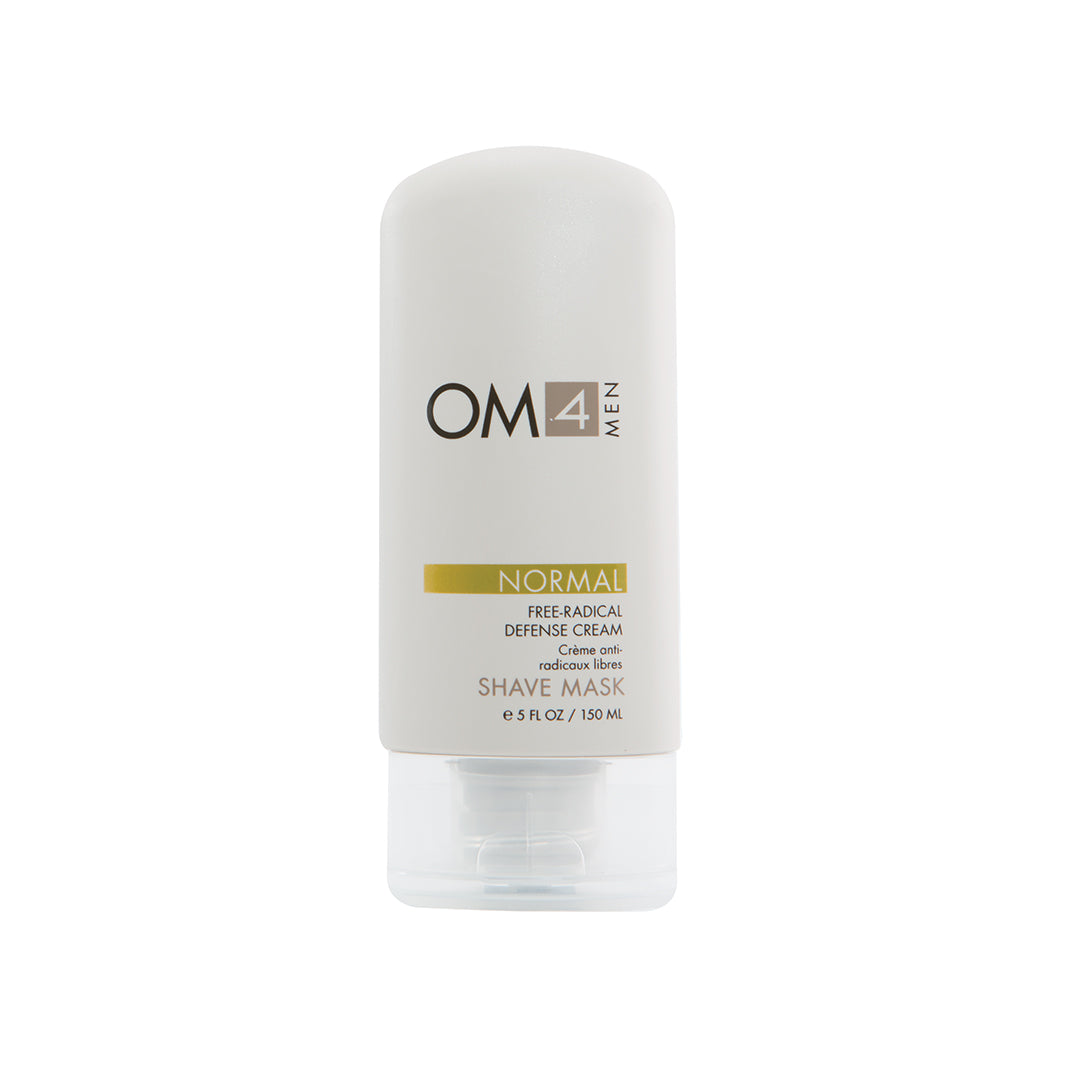 Organic Male OM4 Normal Shave Mask: Free Radical Defense Cream - Full Size
