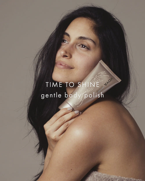 voya time to shine gentle body polish video