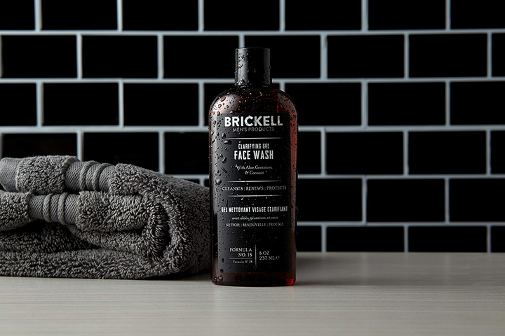 Brickell Men's Products Clarifying Gel Face Wash