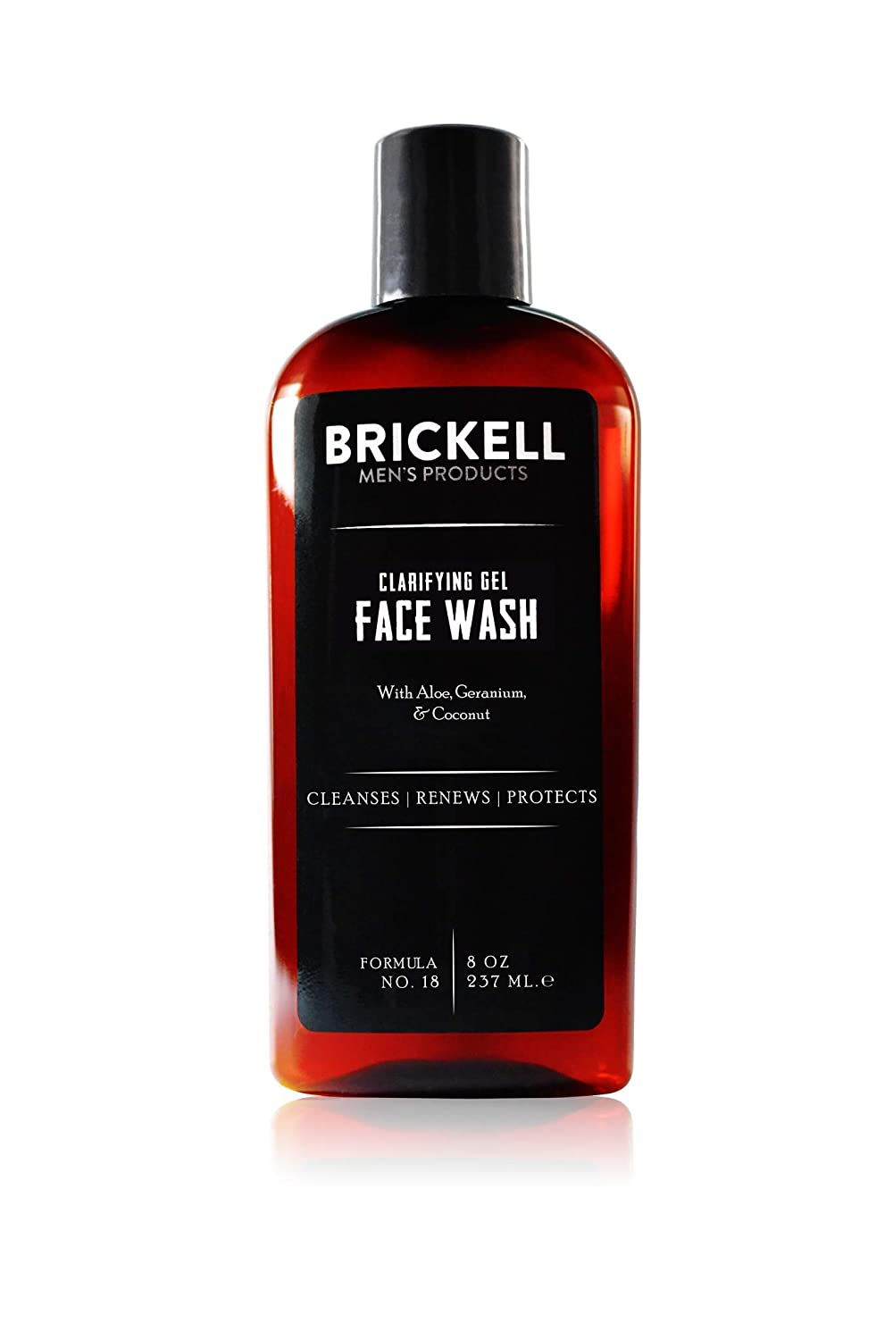 Brickell Men's Products Clarifying Gel Face Wash