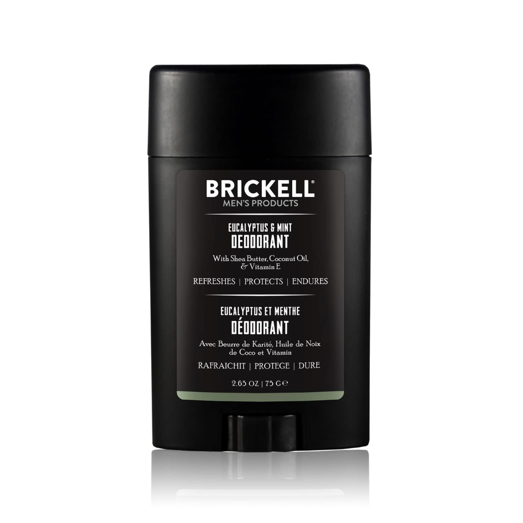 brickell mens product deodorant eucalyptus mint