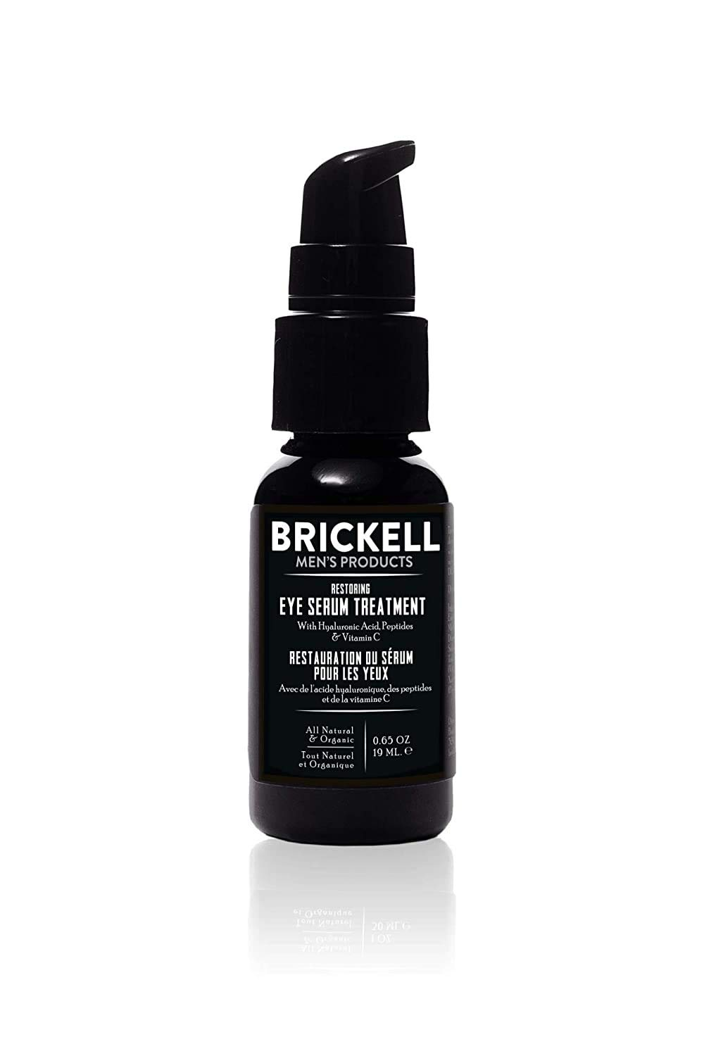 brickell mens products restoring eye serum treatment