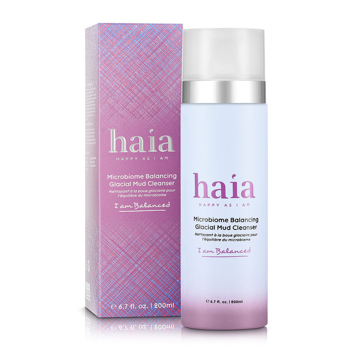 haia "I am Balanced" Microbiome Balancing Glacial Mud Cleanser - Certified Cosmos Organic - Full Size