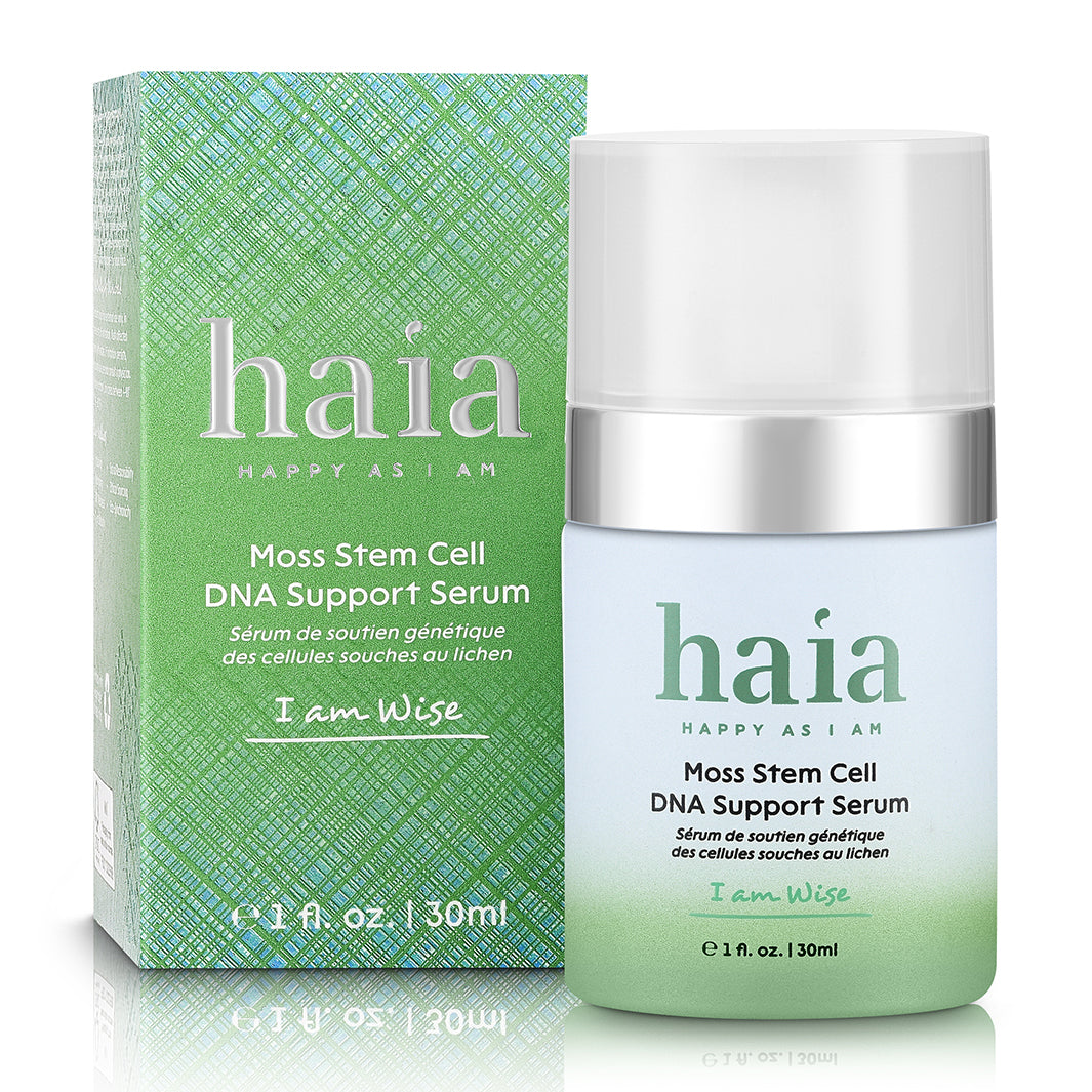 haia "I am Wise" Moss Stem Cell DNA Support Serum - Certified Cosmos Organic - Full Size