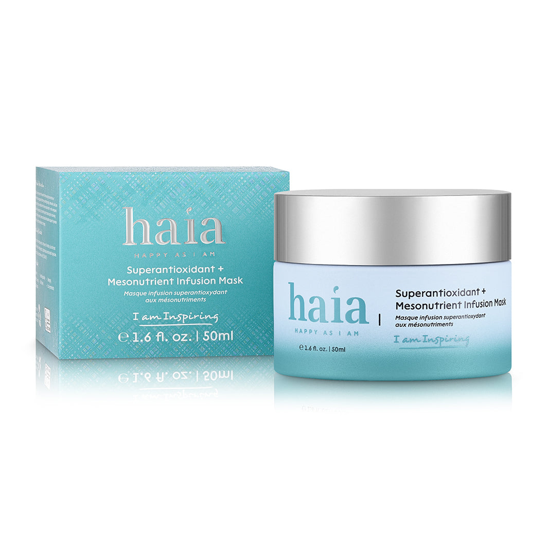 haia "I am Inspiring" Superantioxidant + Mesonutrient Infusion Mask - Certified Cosmos Organic - Full Size