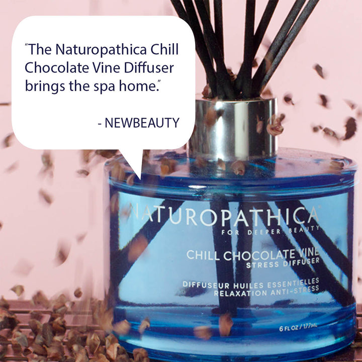 Naturopathica Chill Chocolate Vine Stress Diffuser quote