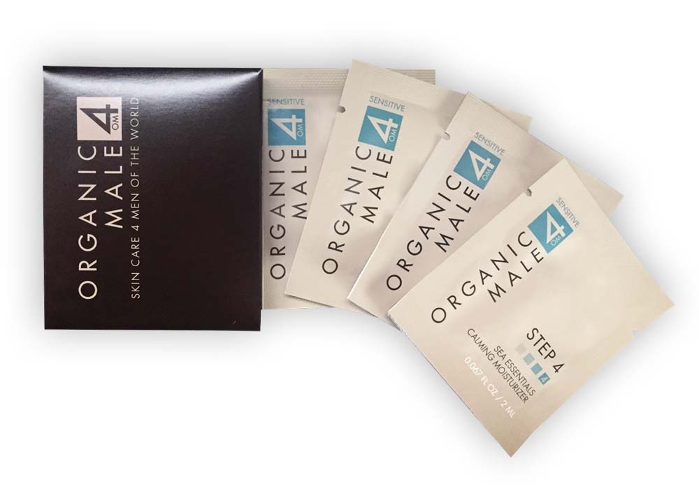 Organic Male OM4: Sensitive 4-Pack Sampler