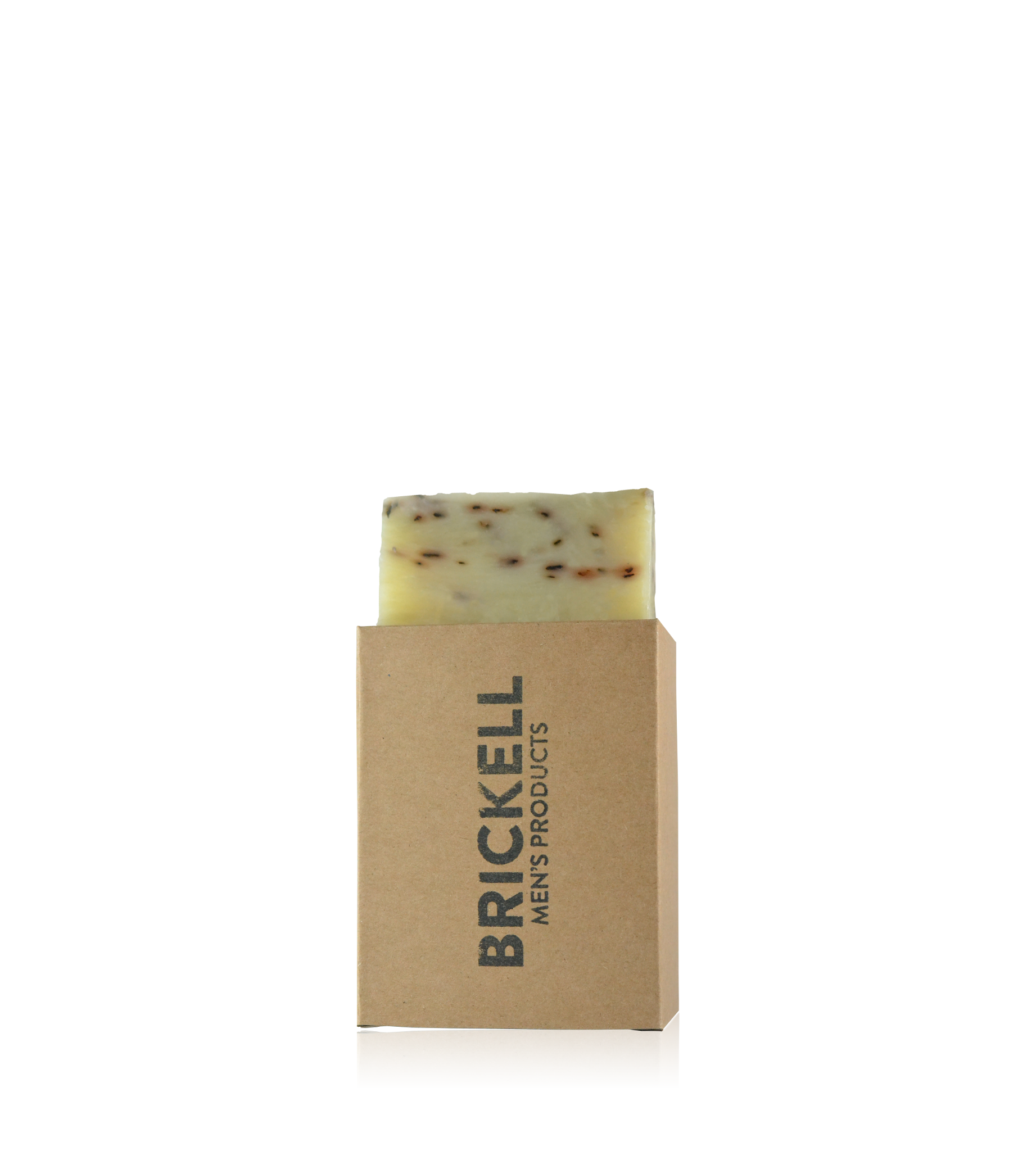 Brickell Men's Products Mint Soap Scrub Bar