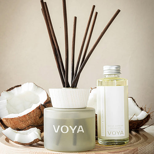 VOYA Oh So Scented Reed Diffuser - Coconut & Jasmine
